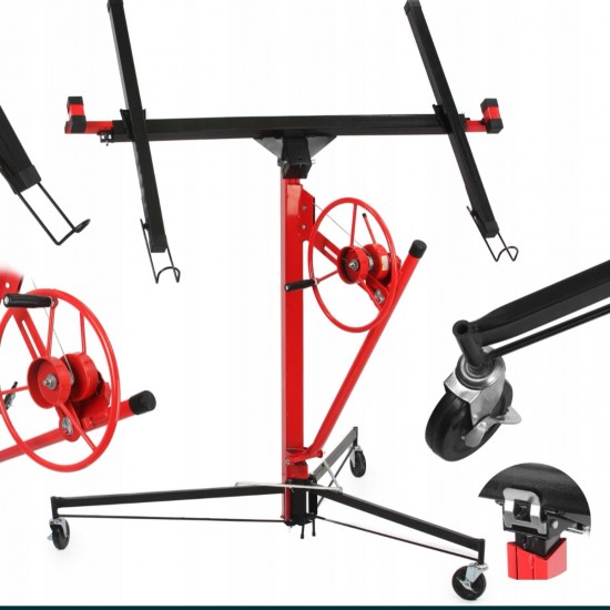 Повдигач за Гипсокартон Асансьор Повдгащ 140-335 см Подемник за плоскости