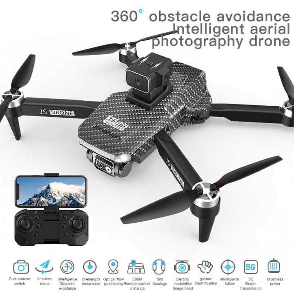 Сгъваем Дрон V2 GPS K4 PRO Дистанционно управление Сгъваем Дрон V2 GPS K4 PRO Дистанционно управление