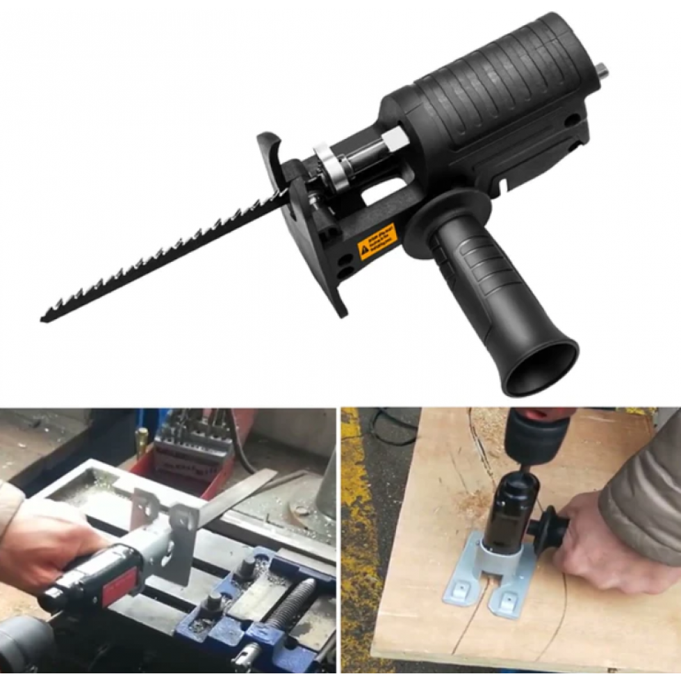 Адаптер (приставка) за Винтоверт Бормашина универсален преобразувател към Зеге прободен трион Адаптер (приставка) за Винтоверт Бормашина универсален преобразувател към Зеге прободен трион