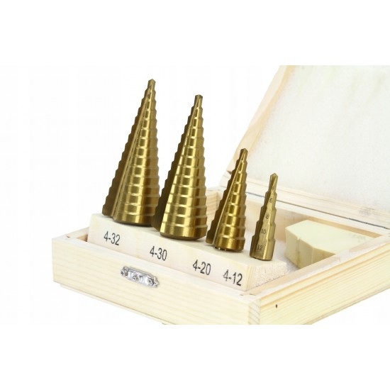 Комплект Свредла за дърво 4 броя Бурия MAR-POL Полша