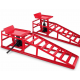 Комплект 2 Рампи за Кола 5 тона с Крик MAR-POL 113.5см Рампа Платформа Комплект 2 Рампи за Кола 5 тона с Крик MAR-POL 113.5см Рампа Платформа