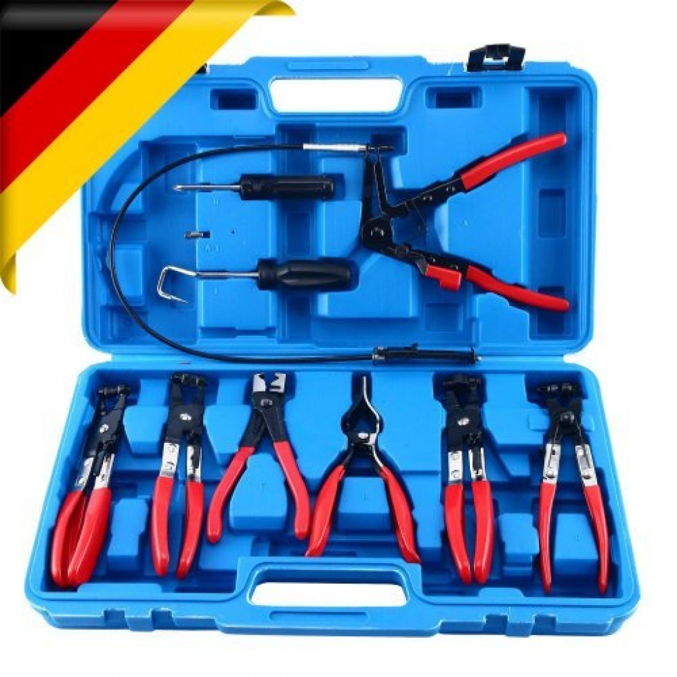 Клещи за Водни Съединения 9 части Скоби Клещи за Водни Съединения 9 части Скоби