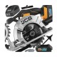 Акумулаторен Циркуляр JCB 18V Циркулярен Трион Ръчен 165мм с батерия и зарядно Акумулаторен Циркуляр JCB 18V Циркулярен Трион Ръчен 165мм с батерия и зарядно
