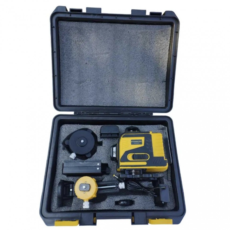 4Д Лазерен Нивелир STAHLMAYER 4D с 16 Линии + стойка тринога 5V 6Ah 4Д Лазерен Нивелир STAHLMAYER 4D с 16 Линии + стойка тринога 5V 6Ah