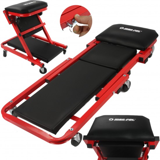 Сгъваема Авто Лежанка работен стол за авто сервиз Mar - Pol Полша
