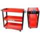 Количка за инструменти с 3 рафта и поставка за отвертки MAR POL Количка за инструменти с 3 рафта и поставка за отвертки MAR POL