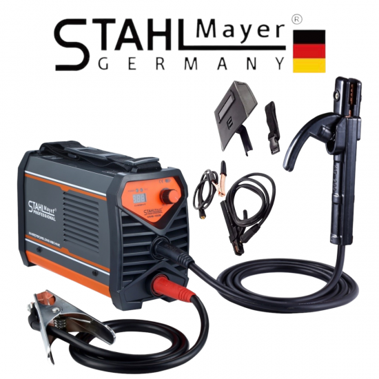 Инверторен Електрожен 400А STAHLMAYER с дисплей от 1 до 5ММ INVERTER Инверторен Електрожен 400А STAHLMAYER с дисплей от 1 до 5ММ INVERTER