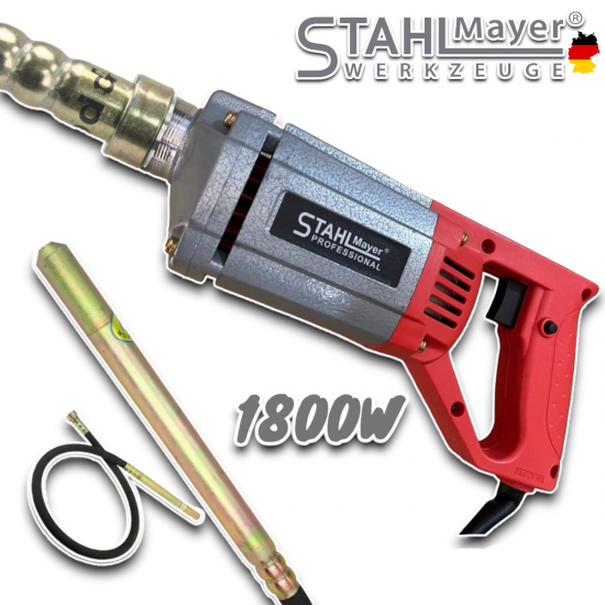Електрически Иглен Вибратор за Бетон 35 мм x2м STAHLMAYER