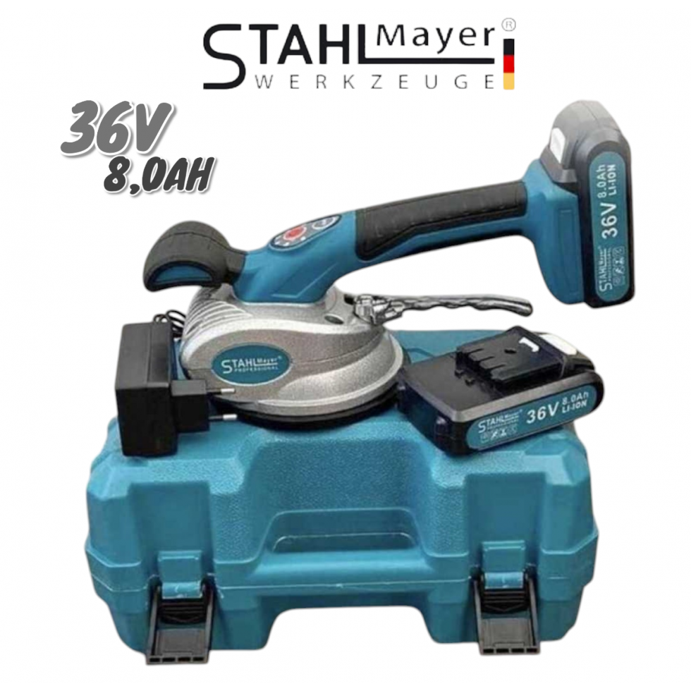 Акумулаторна Вендуза за Плочки 36V 8,0AH STAHLMAYER Вибромашина Акумулаторна Вендуза за Плочки 36V 8,0AH STAHLMAYER Вибромашина