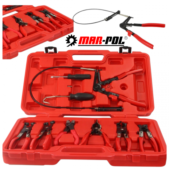 Клещи за Водни Съединения 9 части Скоби