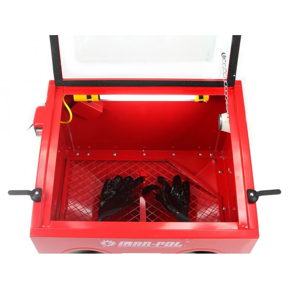 Пясъкоструйна Кабина Пясъкоструйка Камера 90 литра Mar-Pol Пясъкоструйна Кабина Пясъкоструйка Камера 90 литра Mar-Pol