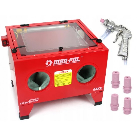 Пясъкоструйна Кабина Пясъкоструйка Камера 90 литра Mar-Pol