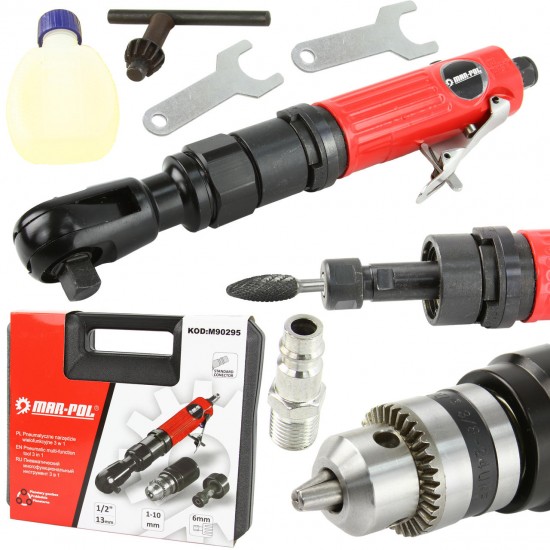 Пневматична Тресчотка Мултифункционален Инструмент 3в1 Mar Pol