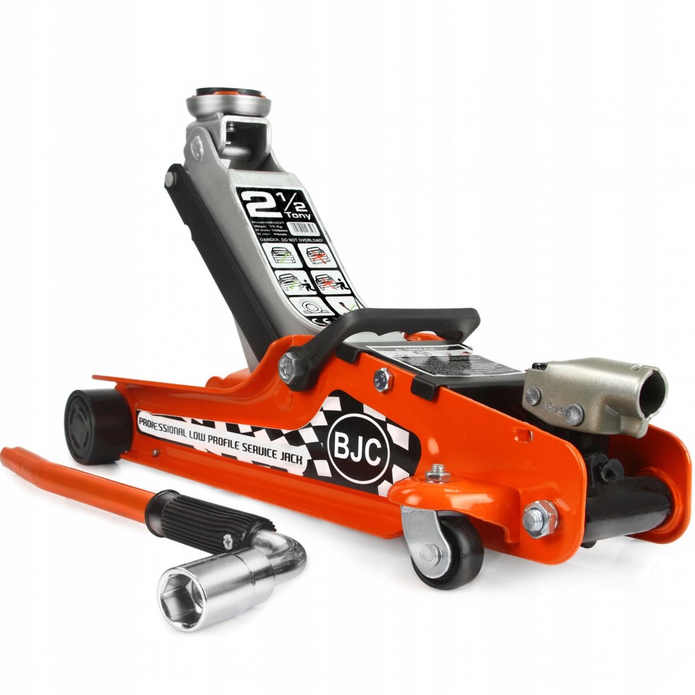 Нископрофилен Крик 2.5т 85-410мм BJC с вложки в куфар Нископрофилен Крик 2.5т 85-410мм BJC с вложки в куфар