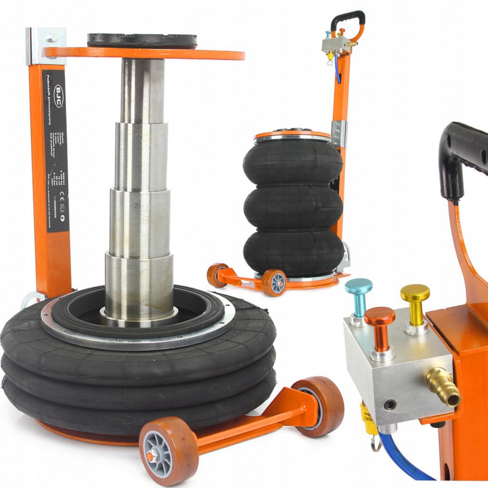 Пневматичен Крик балон 6 тона 6000кг BJC Пневматичен Крик балон 6 тона 6000кг BJC