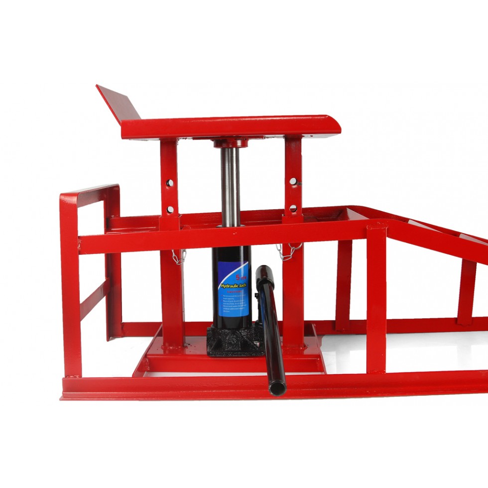 Комплект 2 Рампи за Кола 5 тона с Крик MAR-POL 113.5см Рампа Платформа Комплект 2 Рампи за Кола 5 тона с Крик MAR-POL 113.5см Рампа Платформа