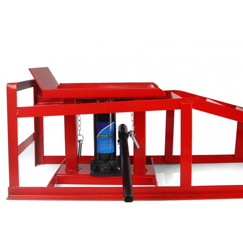 Комплект 2 Рампи за Кола 5 тона с Крик MAR-POL 113.5см Рампа Платформа Комплект 2 Рампи за Кола 5 тона с Крик MAR-POL 113.5см Рампа Платформа