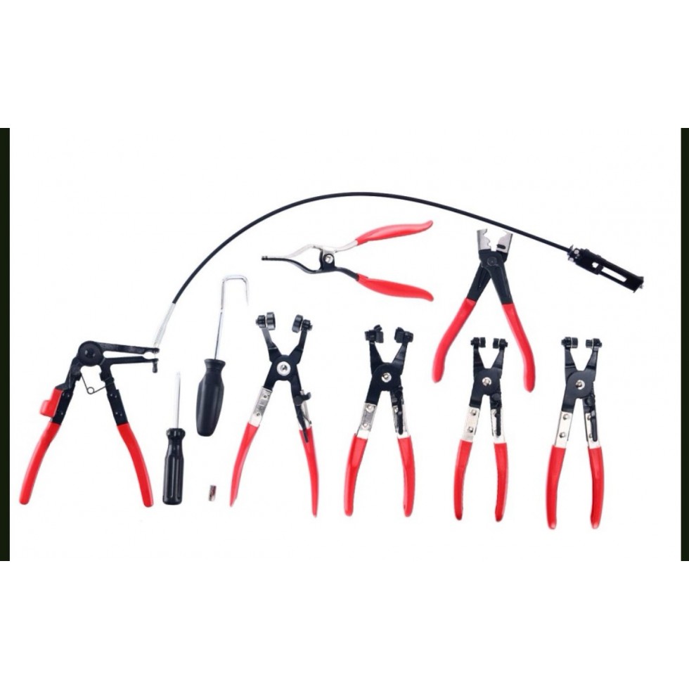 Клещи за Водни Съединения 9 части Скоби Клещи за Водни Съединения 9 части Скоби