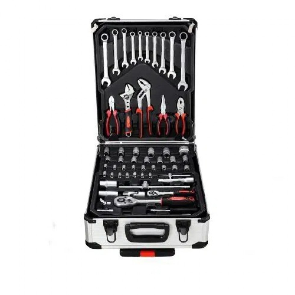 Куфар с Инструменти 499 части STAHLMAYER битове тресчотни отвертки шестограми Куфар с Инструменти 499 части STAHLMAYER битове тресчотни отвертки шестограми