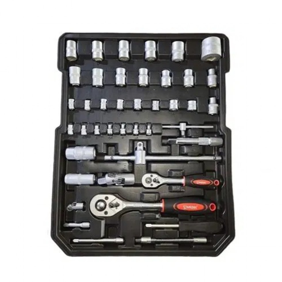 Куфар с Инструменти 499 части STAHLMAYER битове тресчотни отвертки шестограми Куфар с Инструменти 499 части STAHLMAYER битове тресчотни отвертки шестограми