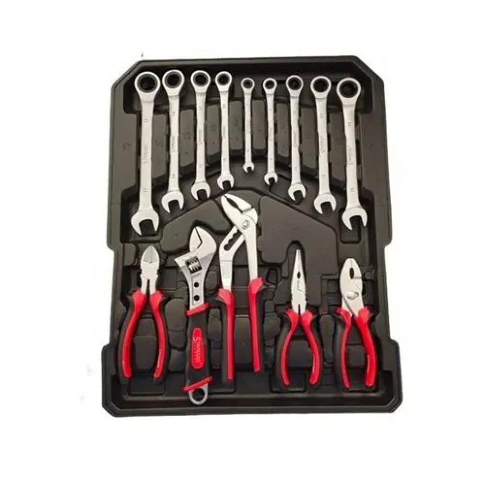 Куфар с Инструменти 499 части STAHLMAYER битове тресчотни отвертки шестограми Куфар с Инструменти 499 части STAHLMAYER битове тресчотни отвертки шестограми