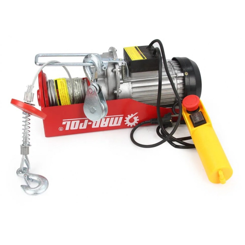 Лебедка Телфер 400/800кг 12 метра 1300W MAR POL Полша Лебедка Телфер 400/800кг 12 метра 1300W MAR POL Полша