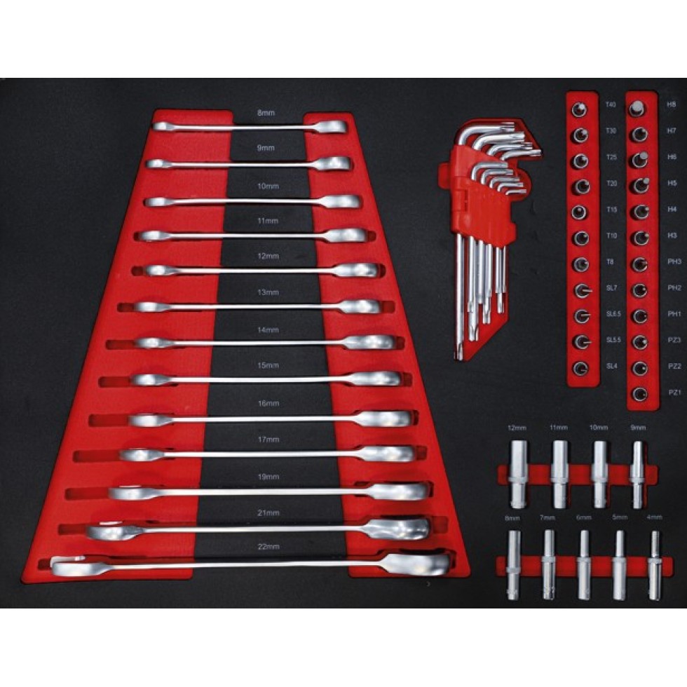 Шкаф с Инструменти с 6 чекмеджета 4 пълни EVERFORCE Шкаф с Инструменти с 6 чекмеджета 4 пълни EVERFORCE