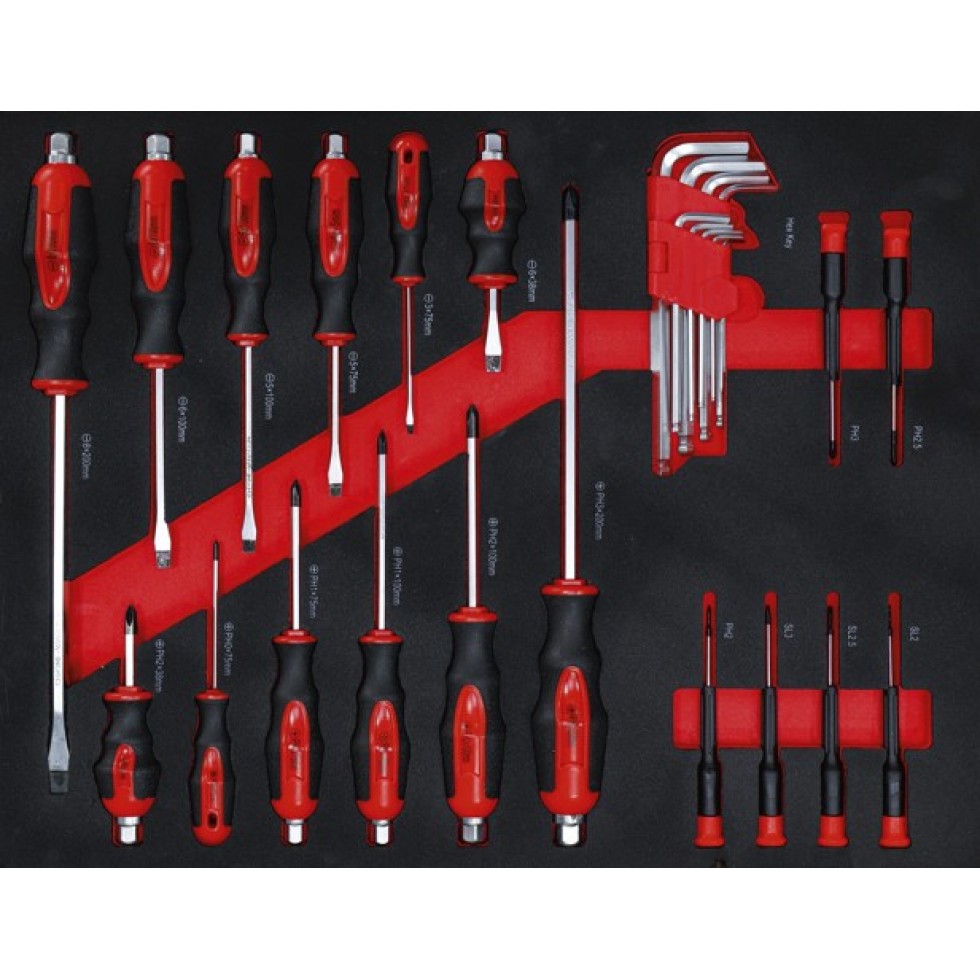 Шкаф с Инструменти с 6 чекмеджета 4 пълни EVERFORCE Шкаф с Инструменти с 6 чекмеджета 4 пълни EVERFORCE