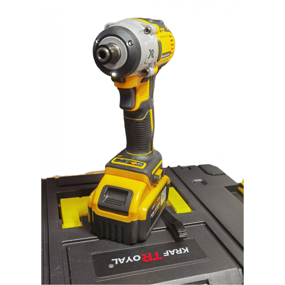 2в1 Акумулаторен Импакт и Винтоверт Безжичен 36V 8,0AH Kraft