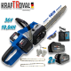 Акумулаторна Резачка за Дърва 36V KRAFT ROYAL 36V 10,0AH 40см шина 2х Батерии 2х Закалени Вериги Акумулаторна Резачка за Дърва 36V KRAFT ROYAL 36V 10,0AH 40см шина 2х Батерии 2х Закалени Вериги