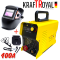 Инверторен Електрожен 400А KraftRoyal до 5мм + Соларна Маска Шлем