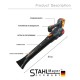 Акумулаторна Духалка за листа STAHLMAYER 36V 8.0AH ВЪЗДУХОДУВКА Безжична Акумулаторна Духалка за листа STAHLMAYER 36V 8.0AH ВЪЗДУХОДУВКА Безжична
