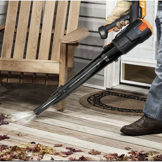 Акумулаторна Духалка за листа STAHLMAYER 36V 8.0AH ВЪЗДУХОДУВКА Безжична Акумулаторна Духалка за листа STAHLMAYER 36V 8.0AH ВЪЗДУХОДУВКА Безжична