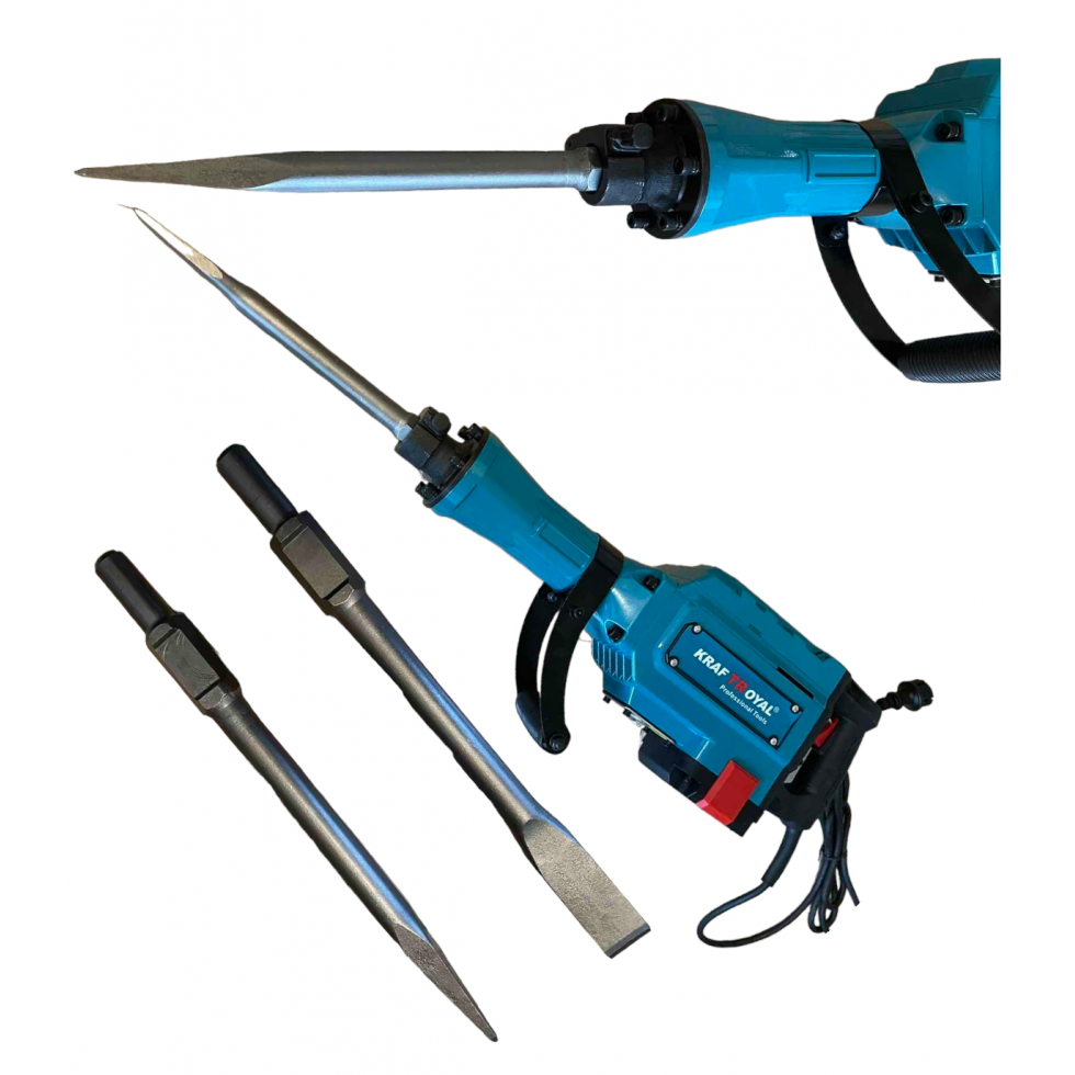 Професионален Къртач KRAFTROYAL 2400W за къртене и пробиване Професионален Къртач KRAFTROYAL 2400W за къртене и пробиване