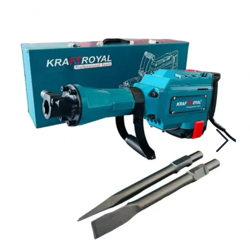 Професионален Къртач KRAFTROYAL 2400W за къртене и пробиване Професионален Къртач KRAFTROYAL 2400W за къртене и пробиване