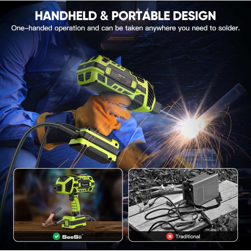 Професионелен Електрожен тип Пистолет 350A WERKBULL Инверторен Заваръчен Апарат Професионелен Електрожен тип Пистолет 350A WERKBULL Инверторен Заваръчен Апарат