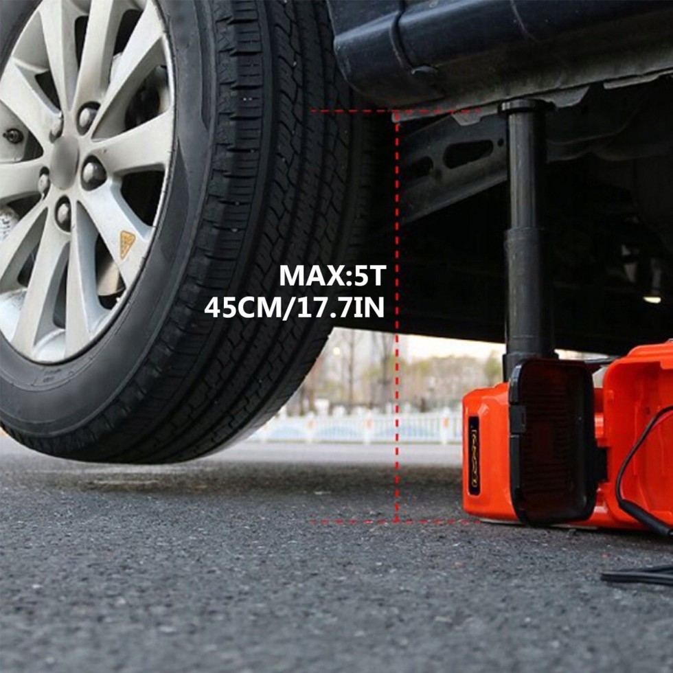 Комплект Електрически Хидравличен Крик 3в1 - Компресор , Електрически Ударен Гайковерт , Крик Комплект Електрически Хидравличен Крик 3в1 - Компресор , Електрически Ударен Гайковерт , Крик