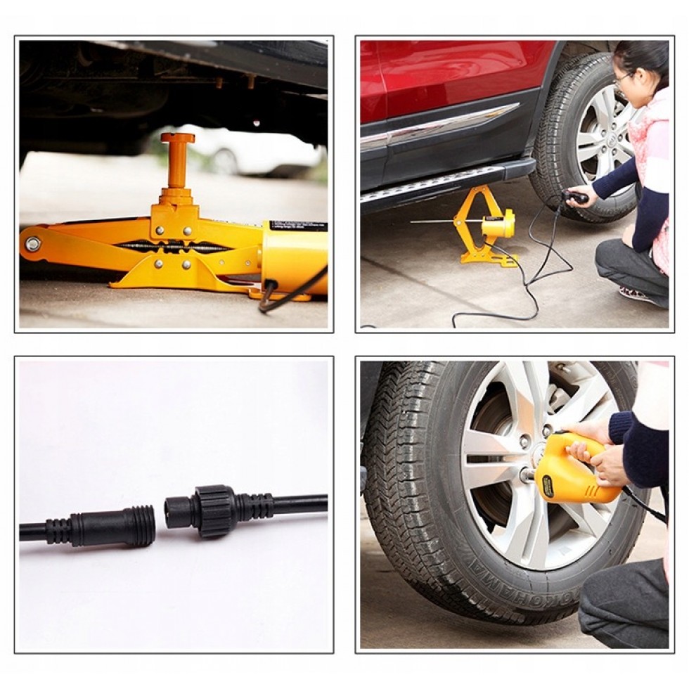 Електрически Крик и Гайковерт 2в1 - 12V Комплект HAWEK Електрически Крик и Гайковерт 2в1 - 12V Комплект HAWEK