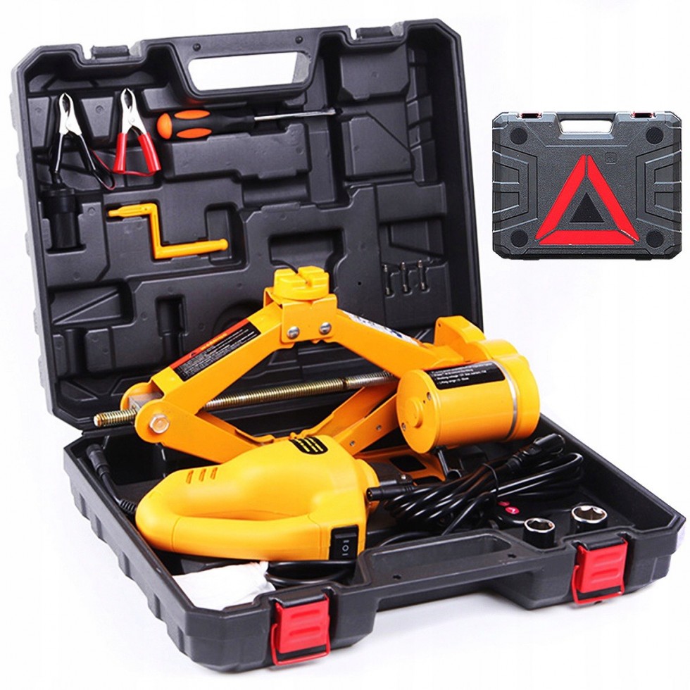 Електрически Крик и Гайковерт 2в1 - 12V Комплект HAWEK Електрически Крик и Гайковерт 2в1 - 12V Комплект HAWEK