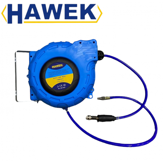 Автоматична Макара с Маркуч за Въздух HAWEK 15м 8х12мм - HW 1022