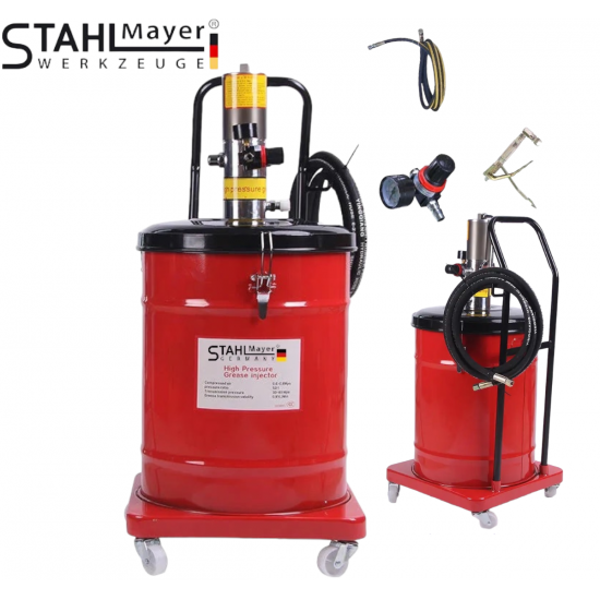 Пневматична Система за Гресиране 40 литра STAHLMAYER