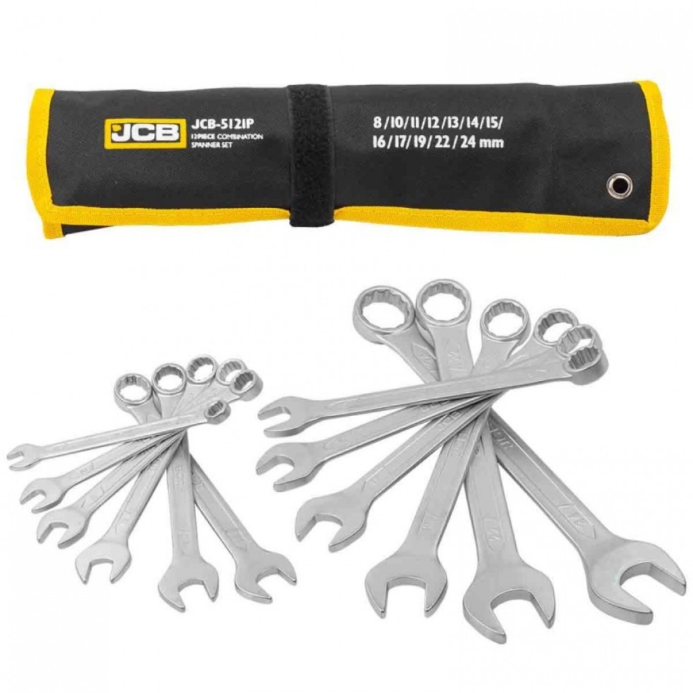 Комплект Звездогаечни Ключове JCB 12 броя 8-24мм 5121P Комплект Звездогаечни Ключове JCB 12 броя 8-24мм 5121P