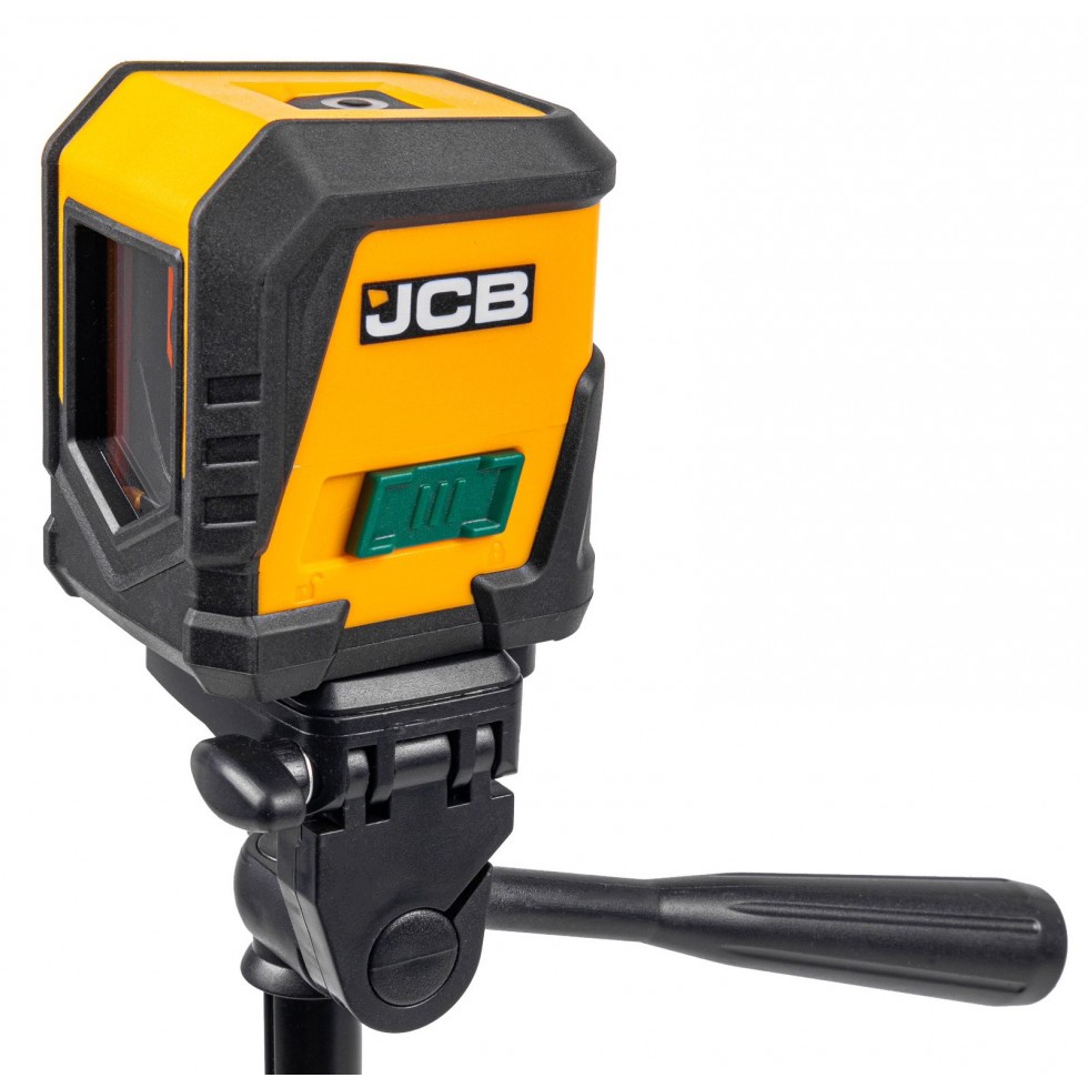 Лазерен Нивелир с Тринога Стойка JCB CLL-G 20 Метра със Зелен Лъч