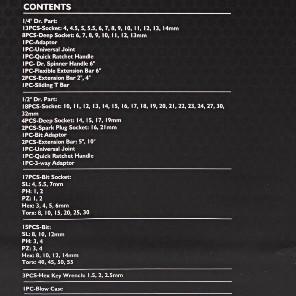 Гедоре Професионално 94 части JCB 1/2 и 1/4 J-4941-5 Хром Ванадиева Стомана Гедоре Професионално 94 части JCB 1/2 и 1/4 J-4941-5 Хром Ванадиева Стомана