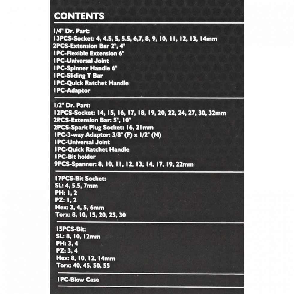 Гедоре Професионално 82 части JCB 1/2 и 1/4 J-4821-5 Хром Ванадиева Стомана Гедоре Професионално 82 части JCB 1/2 и 1/4 J-4821-5 Хром Ванадиева Стомана