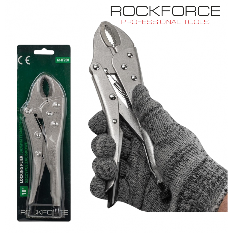 Клещи чирак 250мм ROCKFORCE RF-614F250 Клещи чирак 250мм ROCKFORCE RF-614F250