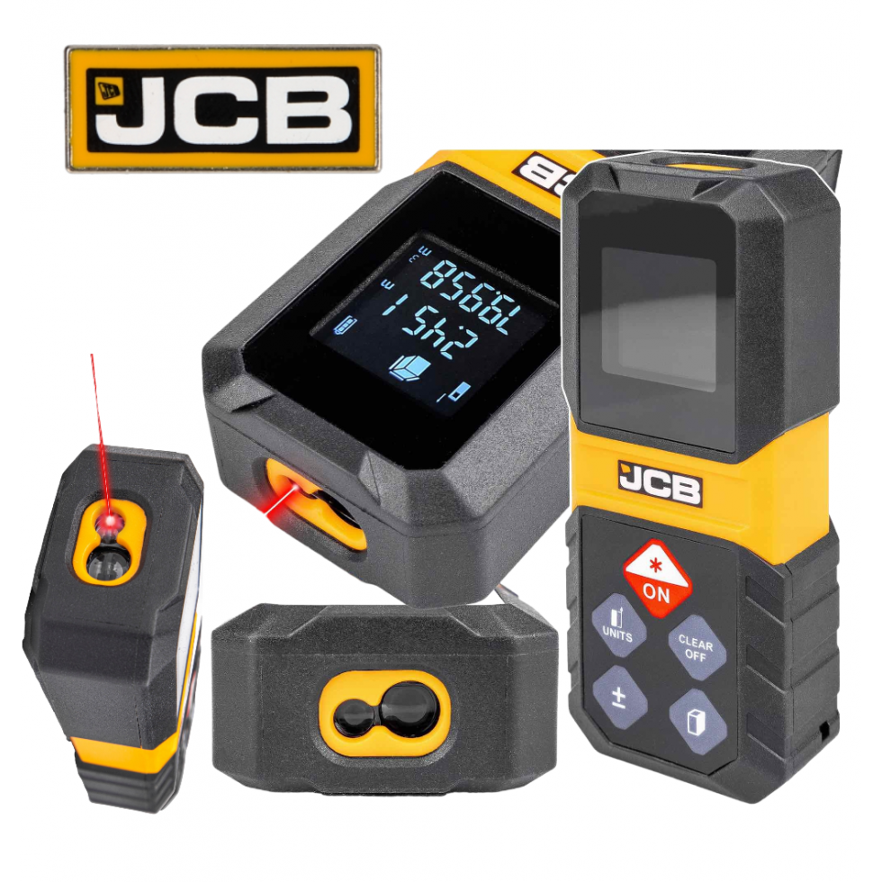 Лазерна Ролетка JCB 30 метра LDM-30 Лазерна Ролетка JCB 30 метра LDM-30