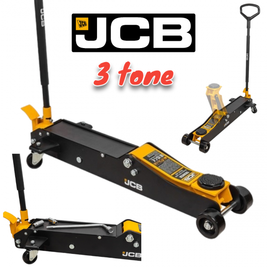 Професионален Крик Крокодил Екстра Дълъг  3 тона JCB T830028 140-525mm