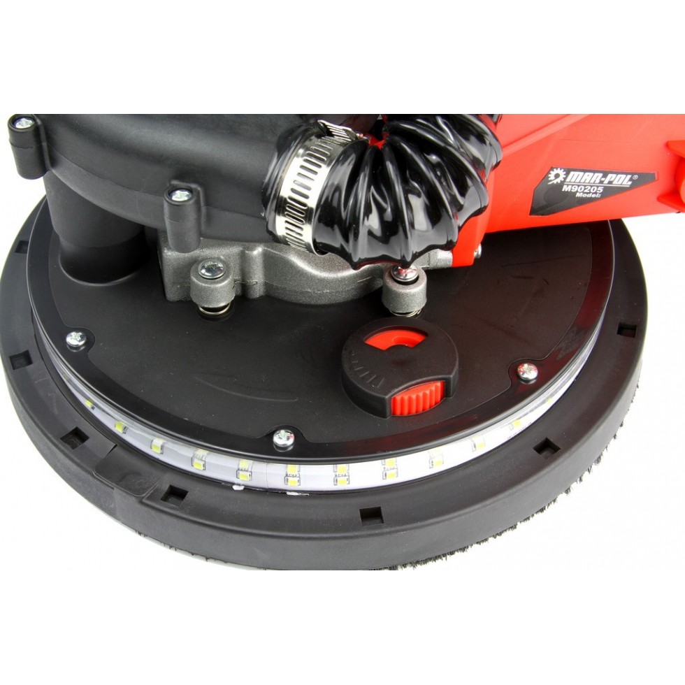 Шлайф Машина / Жираф за Шлайфане на Стени Тавани Сгъваема Лед за Мазилка 750W Mar-Pol M90206