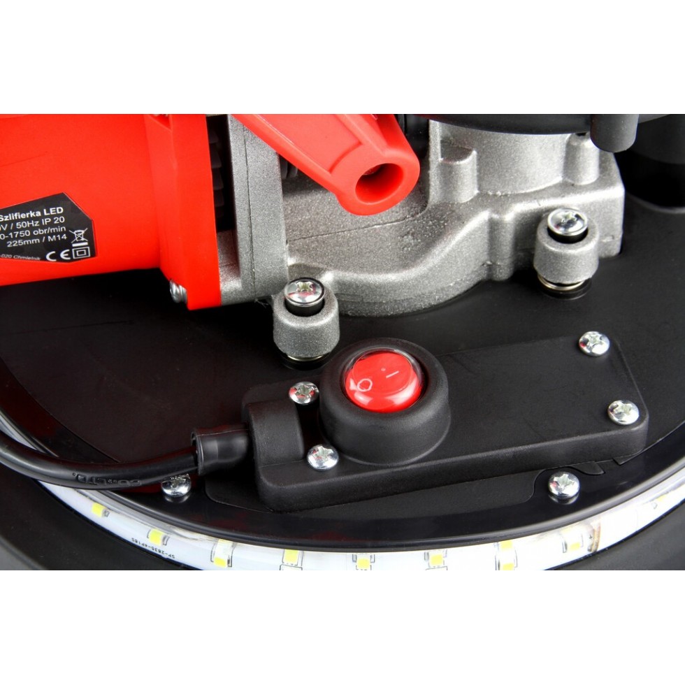 Шлайф Машина / Жираф за Шлайфане на Стени Тавани Сгъваема Лед за Мазилка 750W Mar-Pol M90206